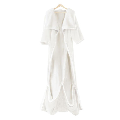 Dailylife Wearable Heated Blanket, 52”×72” Full Body Electric Heated Robe, Electric Blanket with Foot Pocket & Sleeves - 7 Heat Levels, Auto Off, Machine Washable, Gift for Winter, Women, Mom, Fathersdaygift