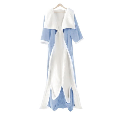 Dailylife Wearable Heated Blanket, 52”×72” Full Body Electric Heated Robe, Electric Blanket with Foot Pocket & Sleeves - 7 Heat Levels, Auto Off, Machine Washable, Gift for Winter, Women, Mom, Fathersdaygift