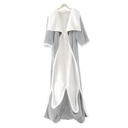 Dailylife Wearable Heated Blanket, 52”×72” Full Body Electric Heated Robe, Electric Blanket with Foot Pocket & Sleeves - 7 Heat Levels, Auto Off, Machine Washable, Gift for Winter, Women, Mom, Fathersdaygift